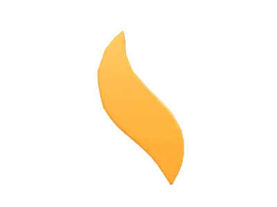 Fire Symbol v8 004te Low-poly 3D model