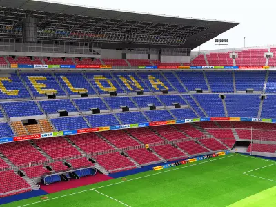 Camp Nou 3D model