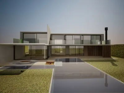 Modern House 3D model 51