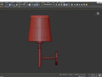 Rodos Arte Lamp Low-poly 3D model
