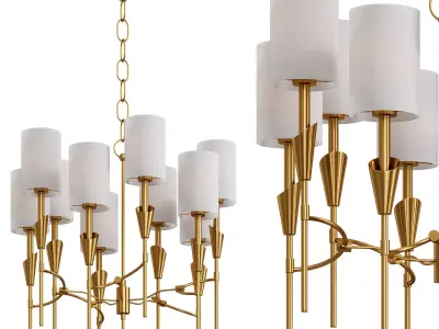TATE Chandelier by Lalume 3D model