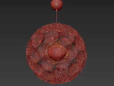MASKROS pendant lamp with circular shape 3D model