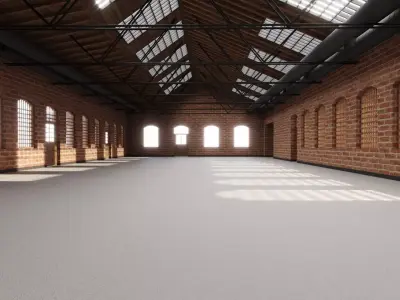 Event and Exhibition Hall 3D model