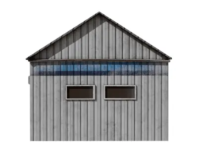 Warehouse 5 Low-poly 3D model purchase