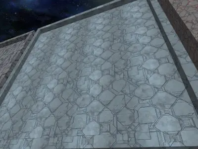 20 Seamless Sci-fi Panels - Diagonals Texture