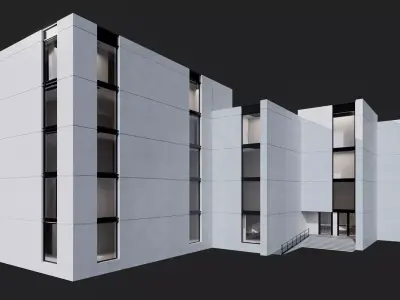 RESIDENTIAL BUILDING NO53 A 3D model
