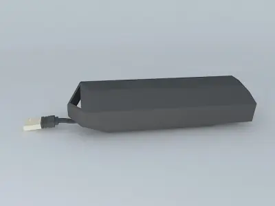 Reader device with light Free 3D model