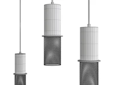 Larry Pendant Light Low-poly 3D model