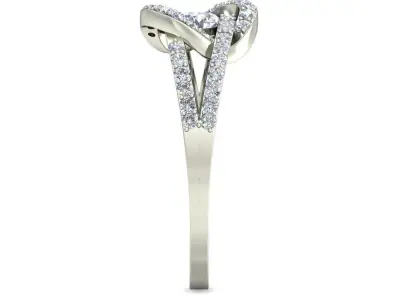 Women Ring  Render 3dm STL OBJ FBX Details 3D print model 394