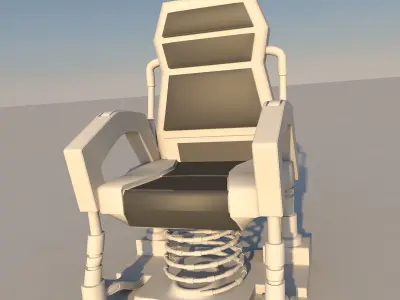 Sci Fi Chair 3D model