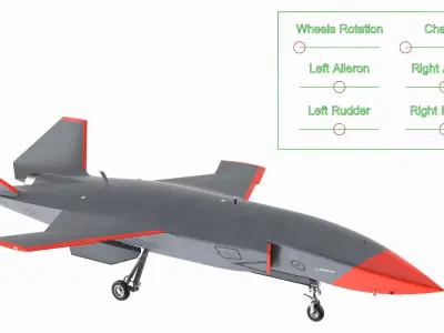  Boeing MQ-28 Ghost Bat Rigged 