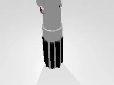 Skywalkers-Leaser-Sword pencil Low-poly 3D model