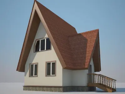 House 3D model 3D model get