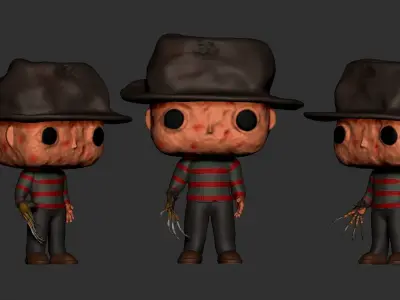 Funko Freddy Krueger 3D print model