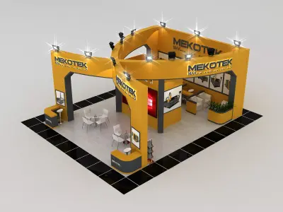 Mekotek -02 Size 10 m x 8 m  Height 450 cm 3D model