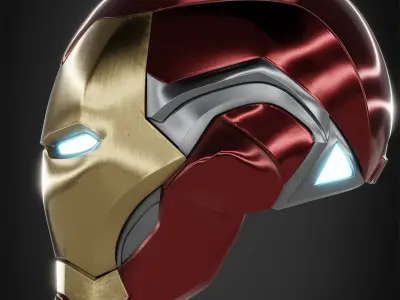 Iron Man Mark 85 Helmet for Cosplay  3D print model