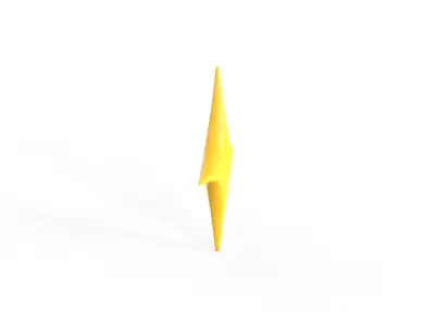 Prop 204 Sparkles  Low-poly 3D model