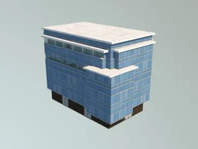 Office Building 3D model 532