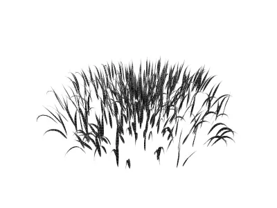 Grass 001 Free low-poly 3D model