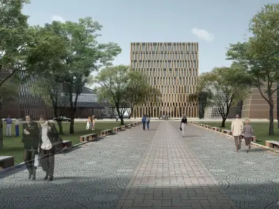 architectural city planning  3D model