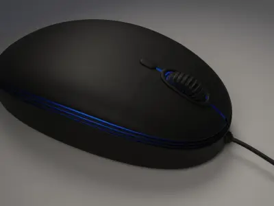 computer mouse  Free 3D model