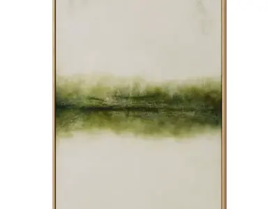 Set of 3 Abstract Paintings in Frames 3D model 117