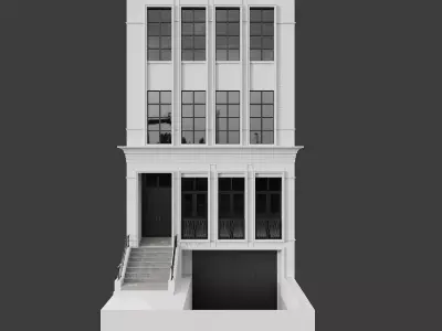 RESIDENTIAL BUILDING NO145 A 3D model