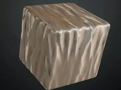 Silver Sci-fi Hose PBR Seamless Texture