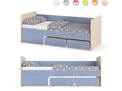 Legenda K40A childrens modular bed 3D model