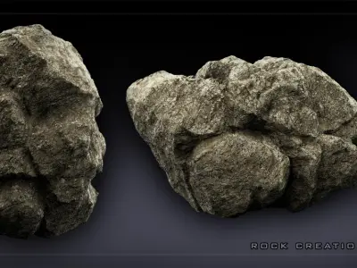 3ds Max Rock Creation Kit 3D model