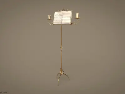 Music stand (Game ready)