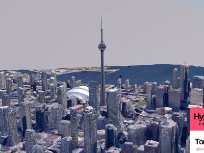 Downtown Toronto City 3D model