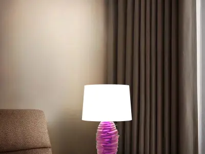 Table Lamp 3D print model 12