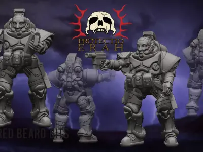 The Pacifiers soldier holding gun 3D print model