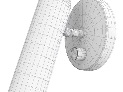 Jax LED Wall Sconce Low-poly 3D model