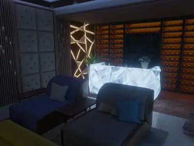 Multimedia Room 1 3D model