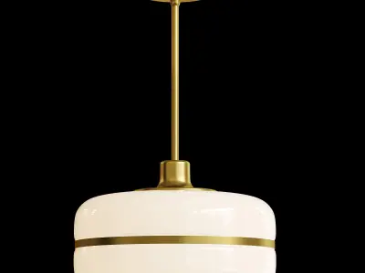 Ceiling lamp Low-poly 3D model