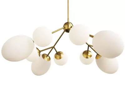 Arteriors Panella Chandelier Low-poly 3D model