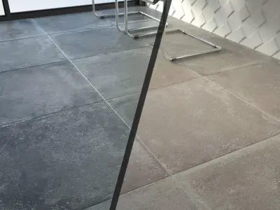 FLAVIKER BACKSTAGE GRAPHITE TAN Set 04 3D model