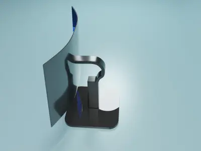 High Quality realistic monitor 3D model