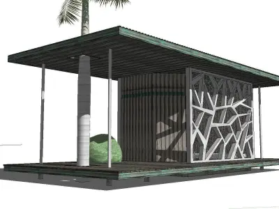 Creative Design-Holiday Cabin-018 3D model