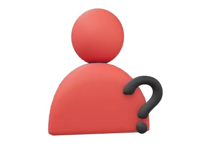 Cant Find User Icon v1 006 Low-poly 3D model