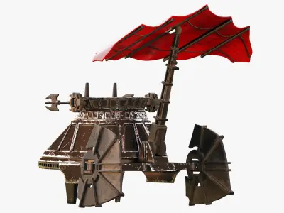 Star Wars Sail Skiff 3D model