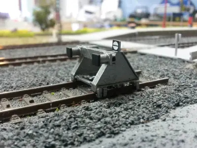 Heurtoir CFL type moderne 3D print model