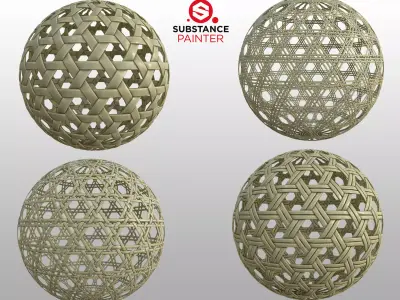Smart Material - Hex Weave Texture