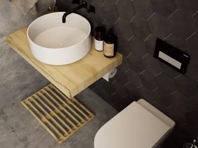 Bathroom 07 3D model