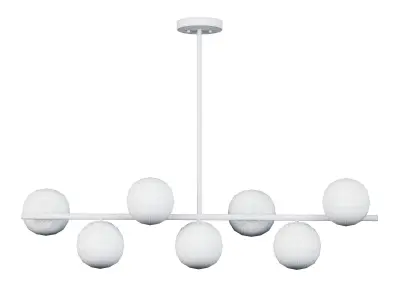 KCO Modern chandelier Low-poly 3D model