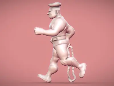 Captain Future - Otto Android - 1978 Printable 3D print model