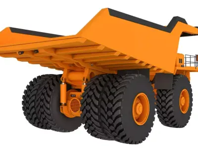 Mining Machinery Equipment Pack 3D model