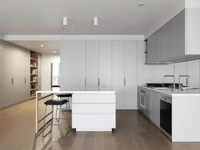 Archinteriors vol 72 - minimalist apartment 3D model